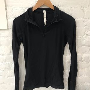 Lululemon Black Quarter Zip